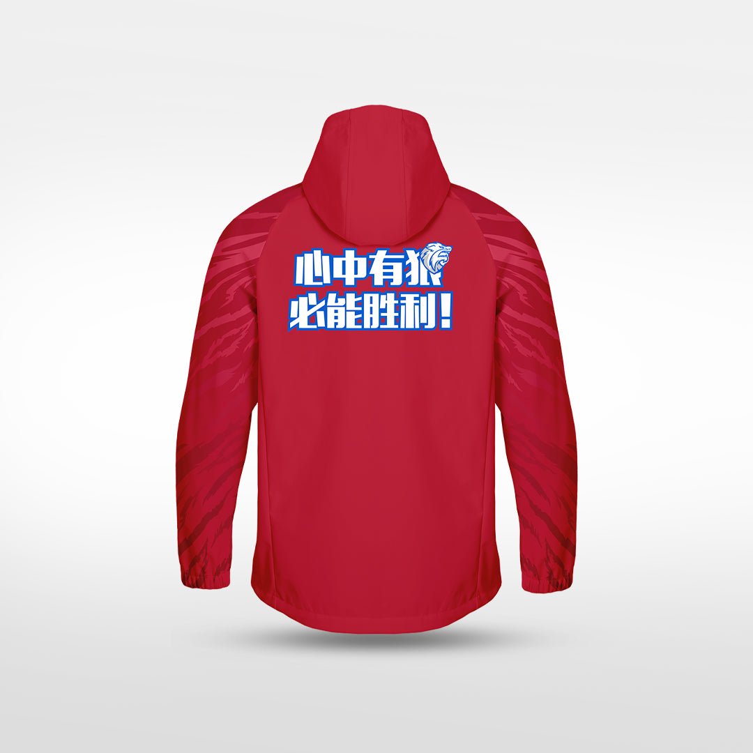Kid 3rd Gen Rain Jacket Vanta Series Wolvyn - AS242XFVY8 red