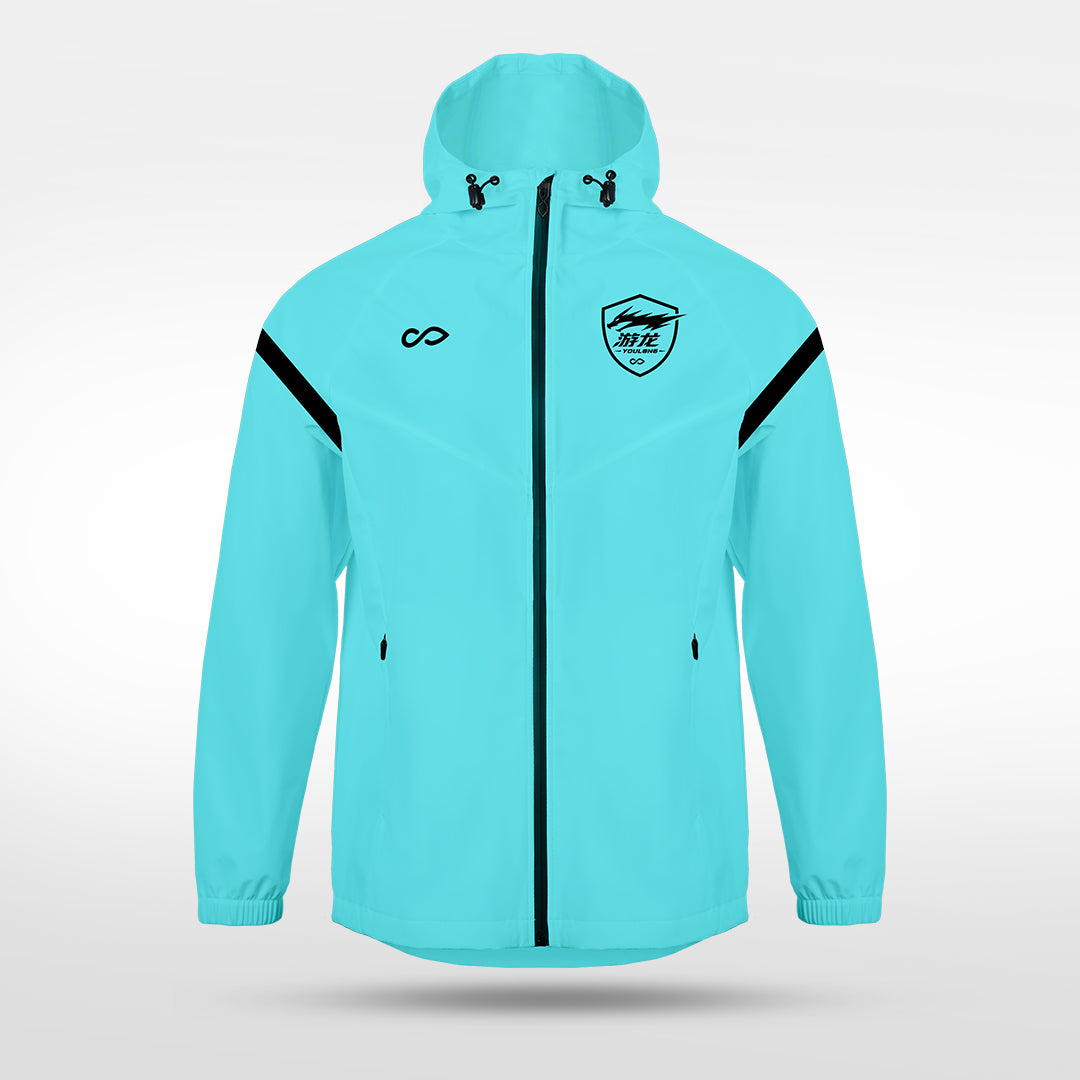 Kid 3rd Gen Rain Jacket Vanta PU Series Youlong - AS242XFYL8 mediumspringgreen