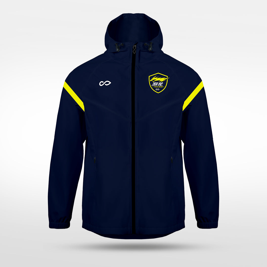 Kid 3rd Gen Rain Jacket Vanta PU Series Youlong - AS242XFYL8 navy