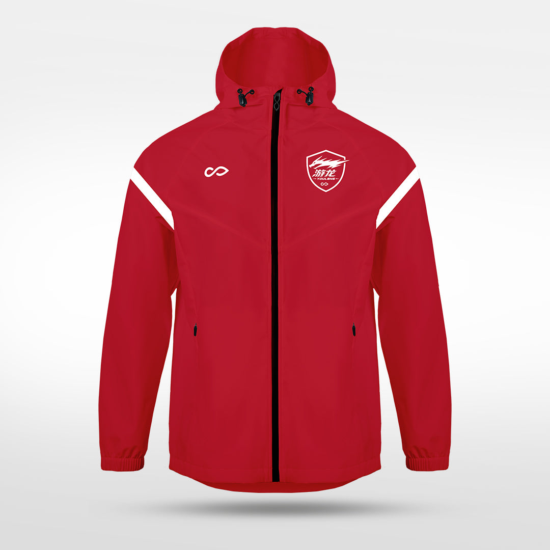 Kid 3rd Gen Rain Jacket Vanta PU Series Youlong - AS242XFYL8 red