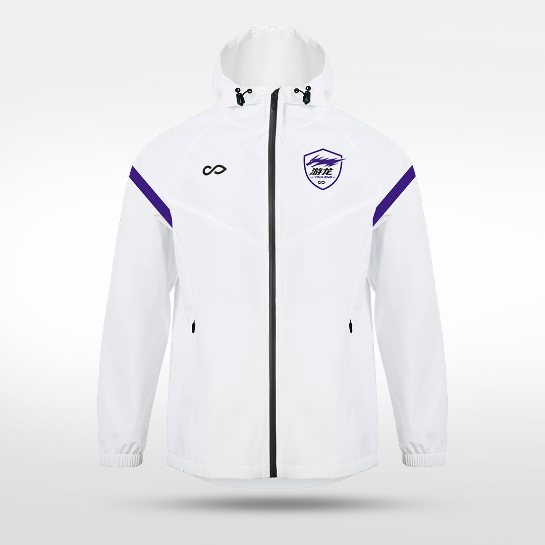 Kid 3rd Gen Rain Jacket Vanta PU Series Youlong - AS242XFYL8 white