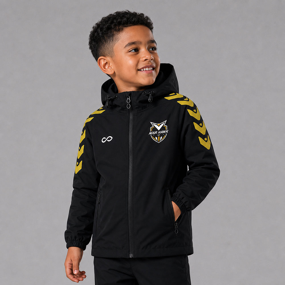 kid 3rd Gen Rain Jacket Vanta PU Series Falcon - AS242XFZS8 black
