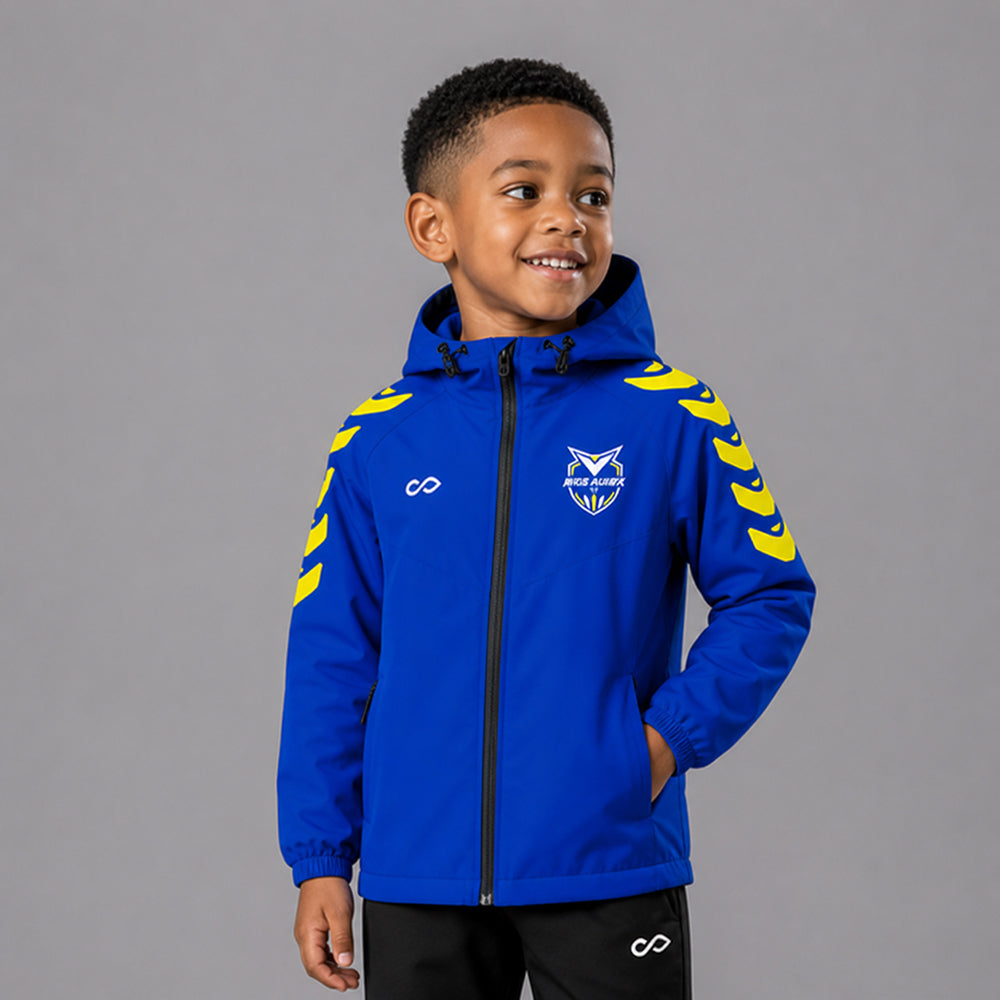 kid 3rd Gen Rain Jacket Vanta PU Series Falcon - AS242XFZS8 blue