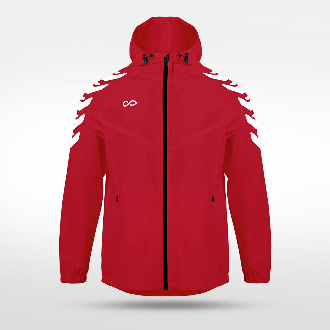 kid 3rd Gen Rain Jacket Vanta PU Series Falcon - AS242XFZS8 red