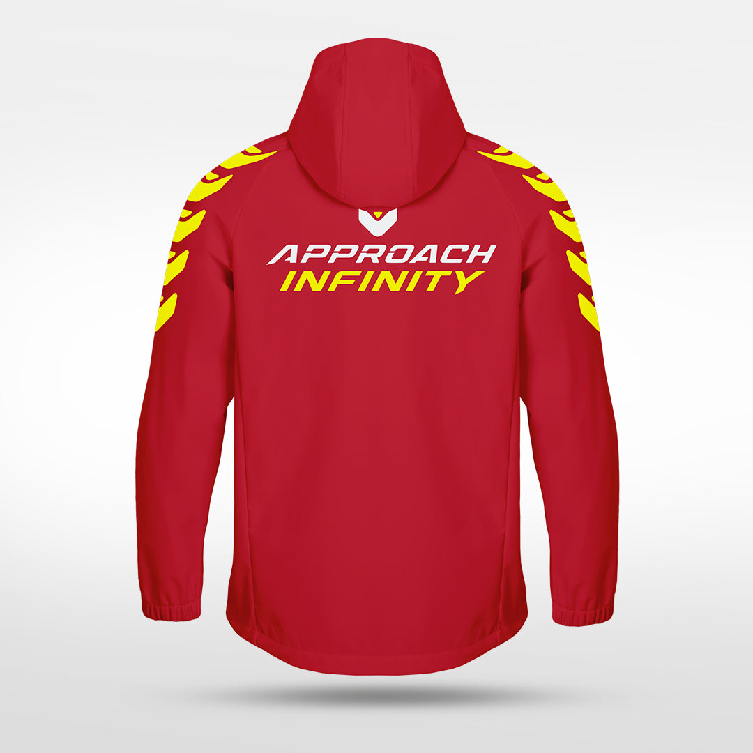 kid 3rd Gen Rain Jacket Vanta PU Series Falcon - AS242XFZS8 red