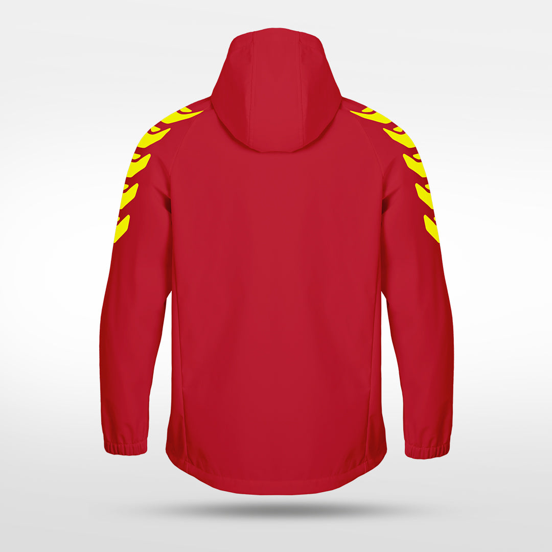 kid 3rd Gen Rain Jacket Vanta PU Series Falcon - AS242XFZS8 red