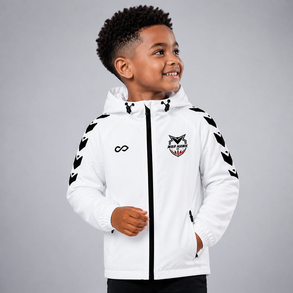kid 3rd Gen Rain Jacket Vanta PU Series Falcon - AS242XFZS8 white