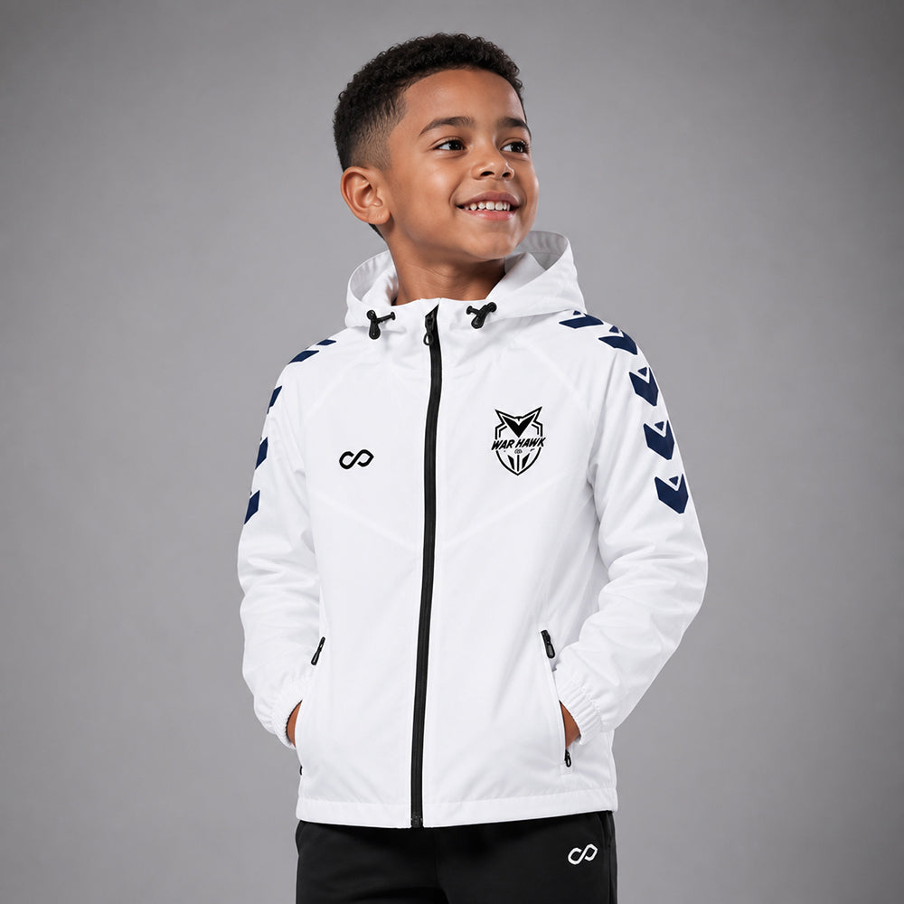 kid 3rd Gen Rain Jacket Vanta PU Series Falcon - AS242XFZS8 white