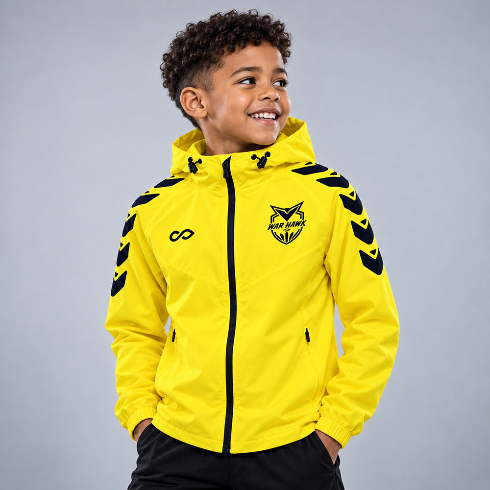kid 3rd Gen Rain Jacket Vanta PU Series Falcon - AS242XFZS8 yellow