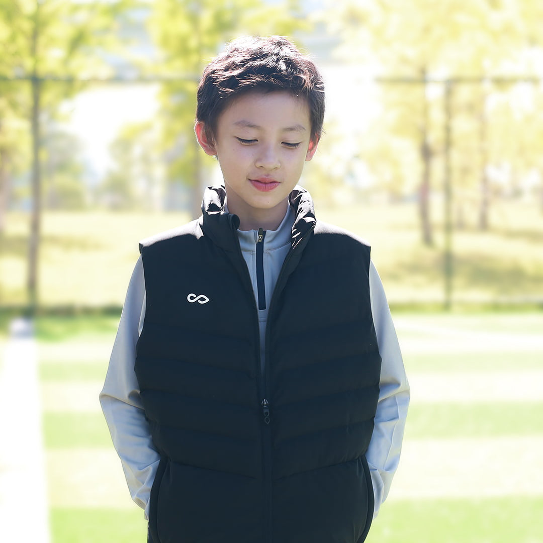 Kid Padded Vest Aelara Gen 2 - AS283ATJX8 black