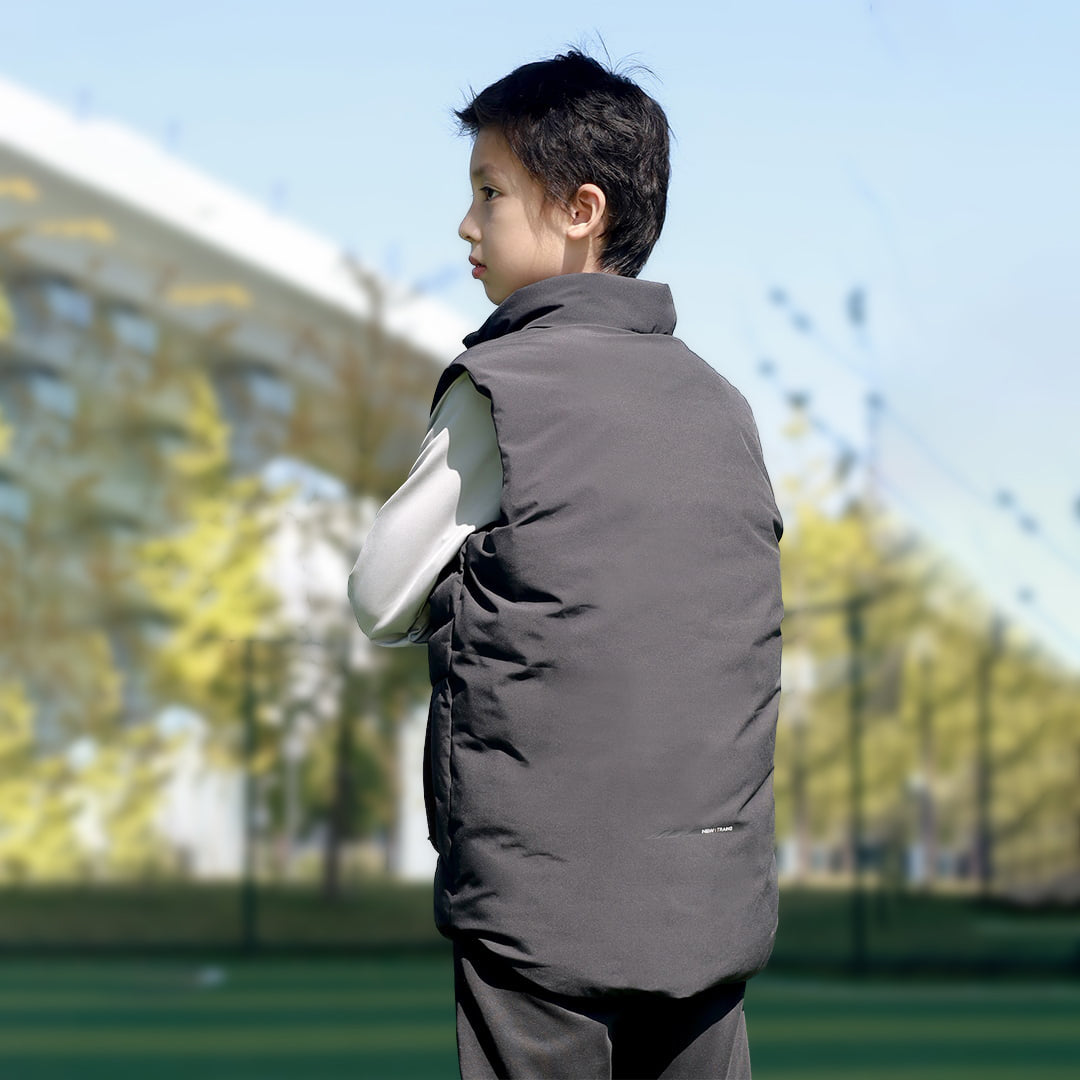 Kid Padded Vest Aelara Gen 2 - AS283ATJX8 black