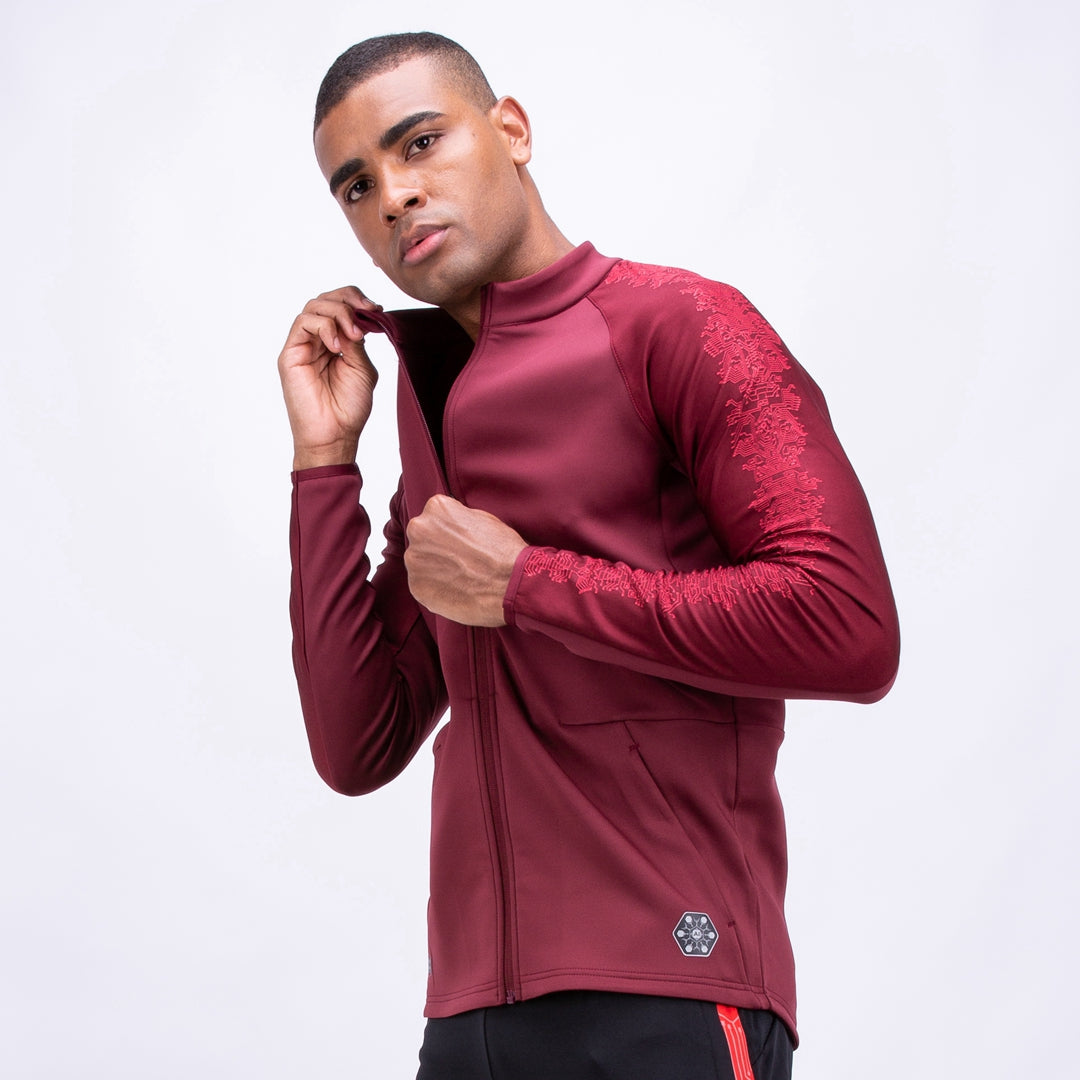 Full zip Jacket AI Servies - AS413ATZ1 brown