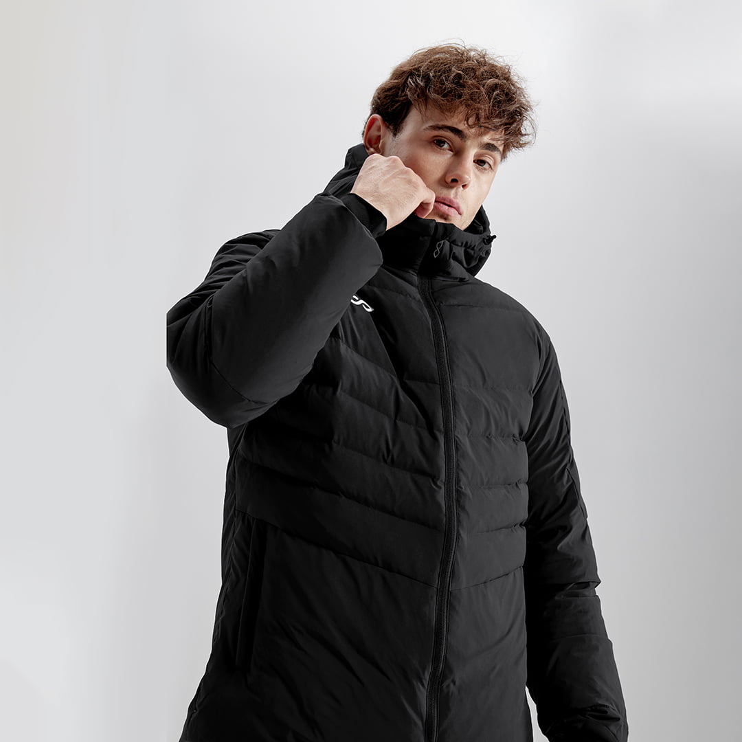 2nd Gen AI  Short Padded Jacket - AS422ATJU3 black