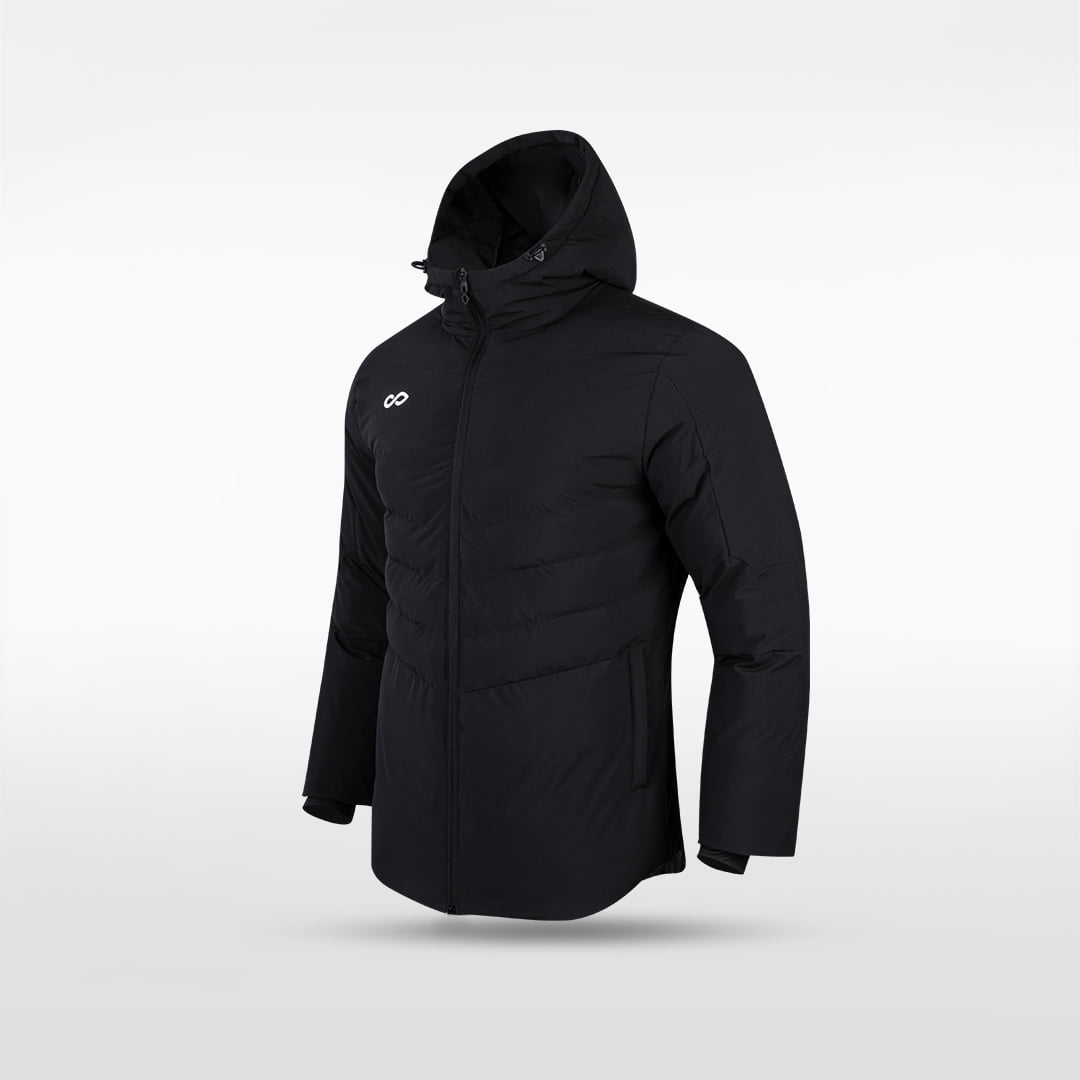 Kid Short Padded Jacket Aestara black