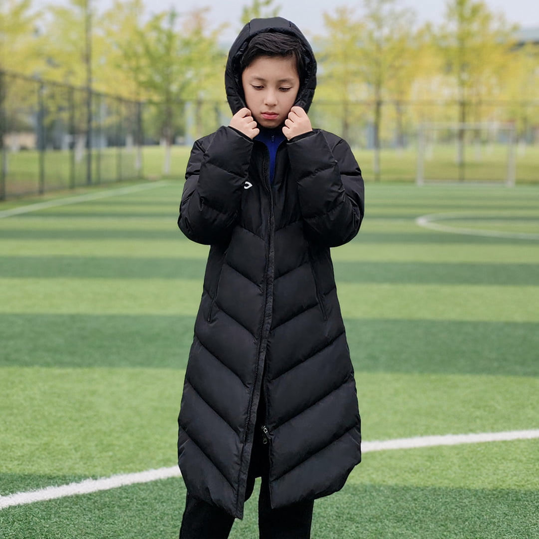 Kid Long Padded Jacket Ventara black