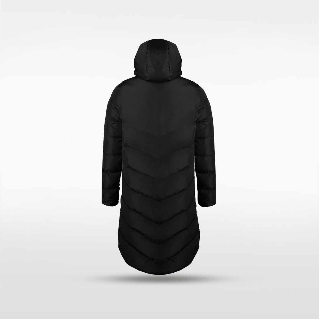 Kid Long Padded Jacket Ventara black