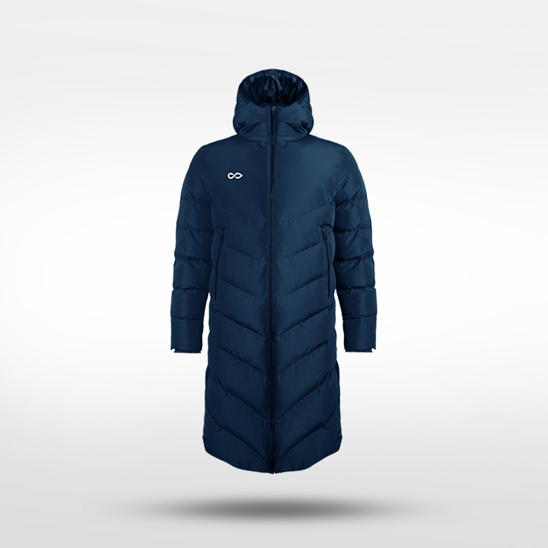 Kid Long Padded Jacket Ventara navy