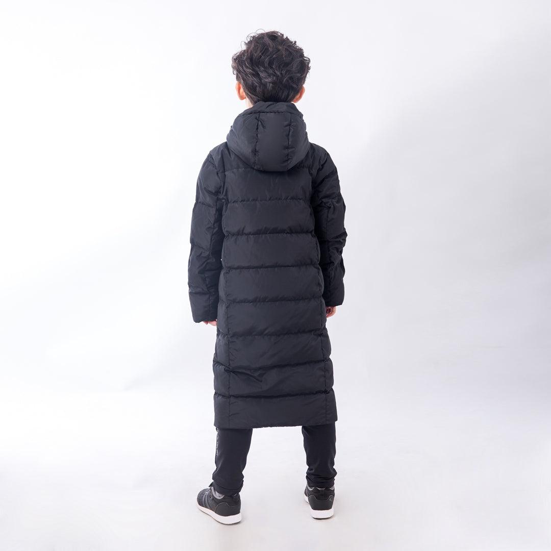 Kid Long Down Jacket Cotton - AS436ATZ8 black