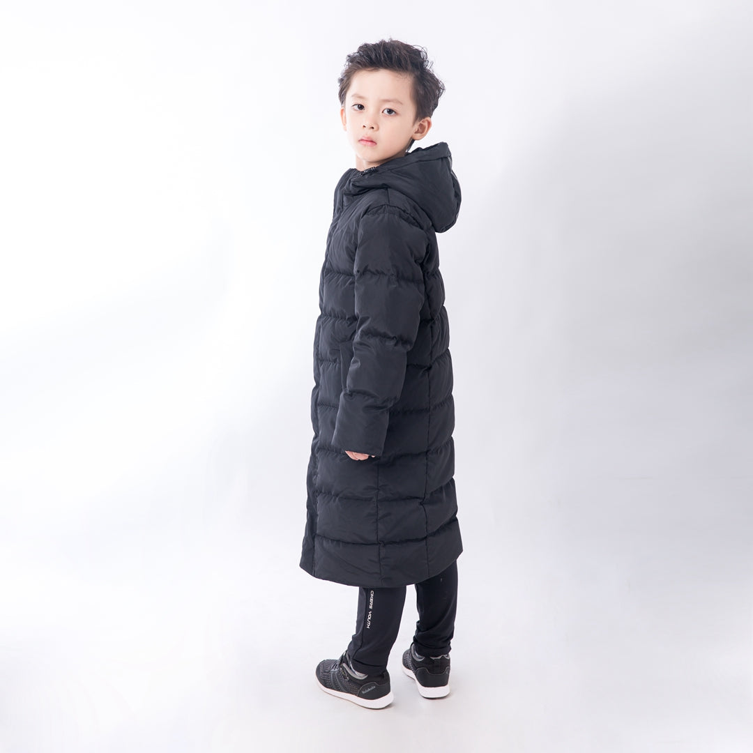 Kid Long Down Jacket Cotton - AS436ATZ8 black