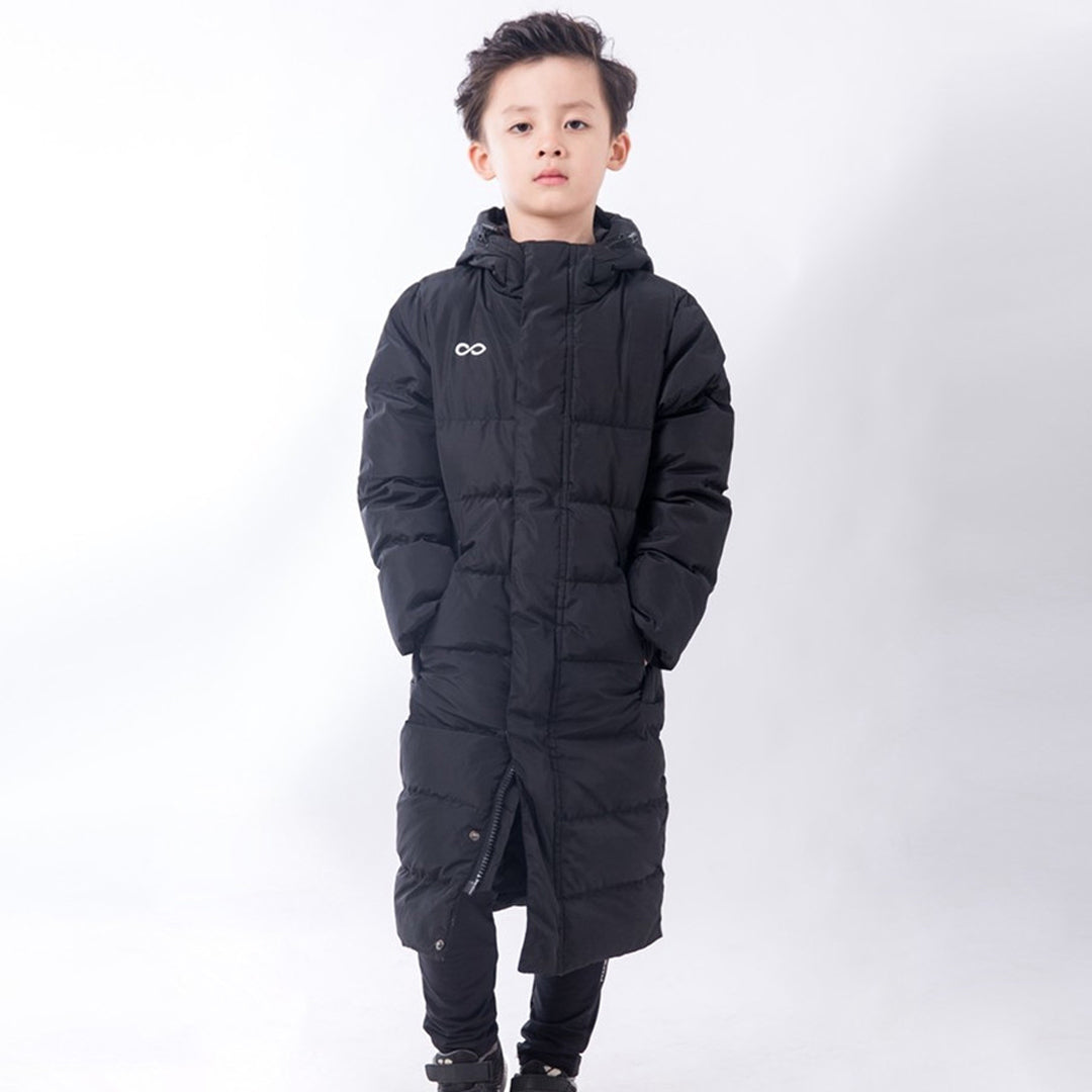 Kid Long Down Jacket Cotton - AS436ATZ8 black