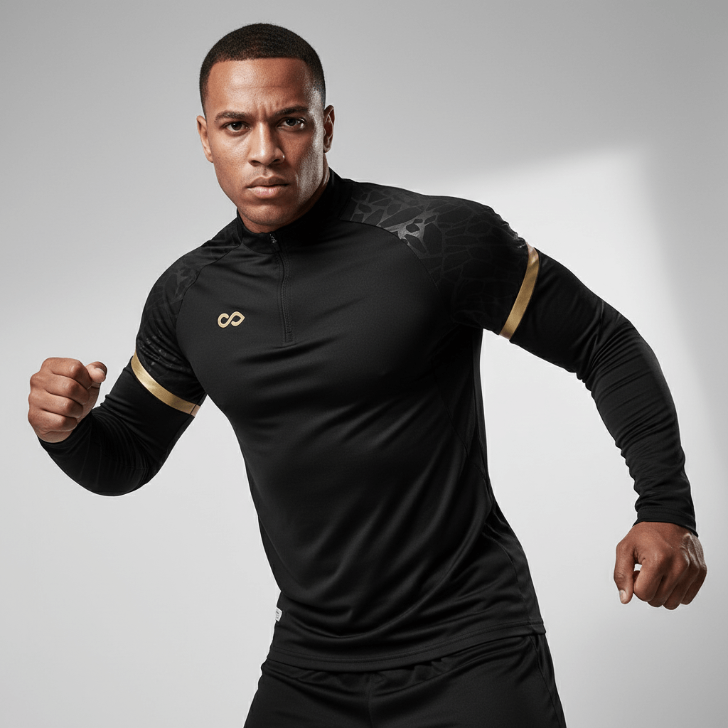 1/4 Half Zip Draken Gen 4- AT233AAAC3 black