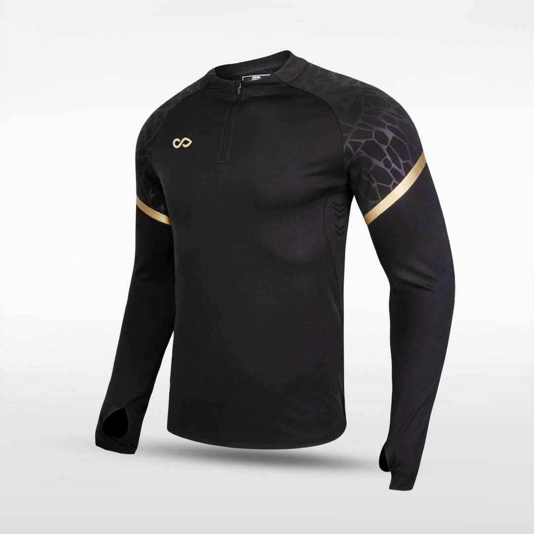 1/4 Half Zip Draken Gen 4- AT233AAAC3 black