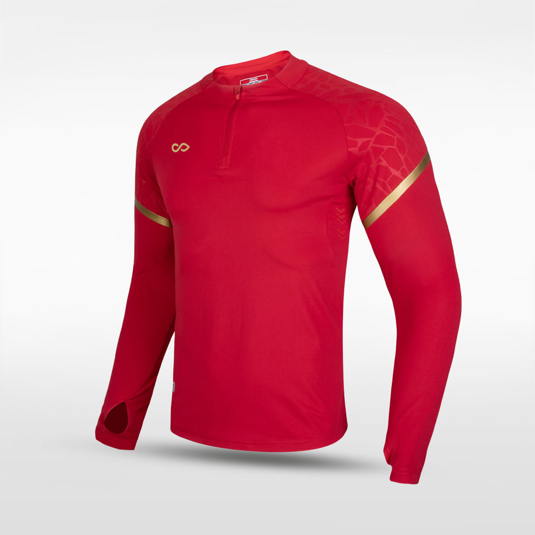 1/4 Half Zip Draken Gen 4- AT233AAAC3 red