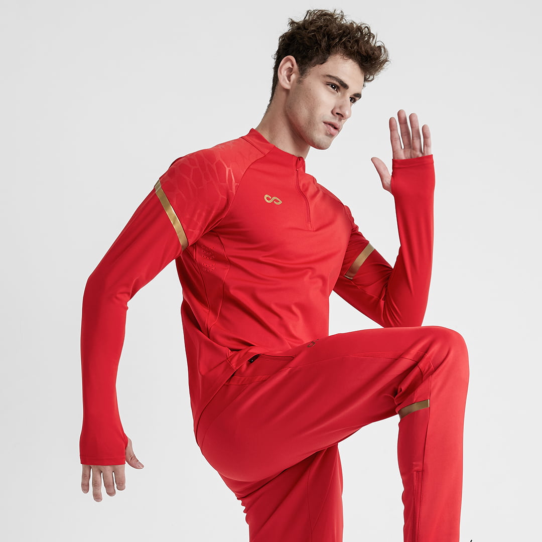1/4 Half Zip Draken Gen 4- AT233AAAC3 red