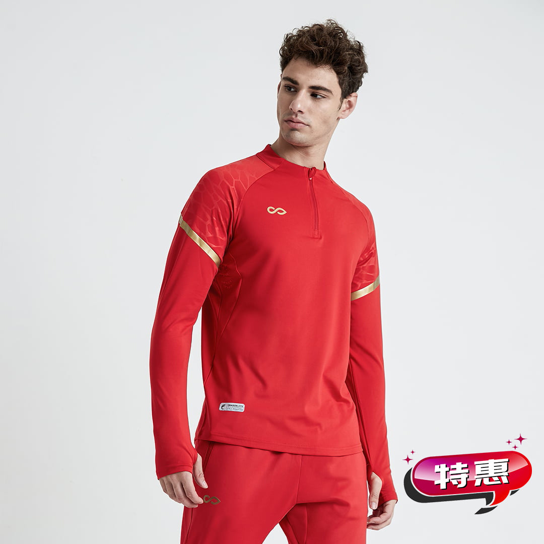 1/4 Half Zip Draken Gen 4- AT233AAAC3 red