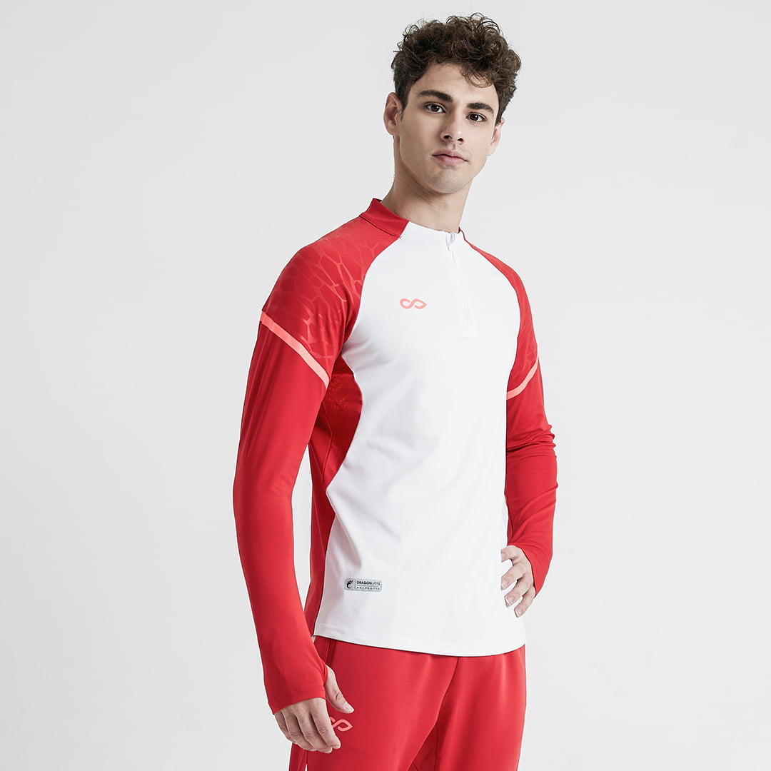1/4 Half Zip Draken Gen 4- AT233AAAC3 white