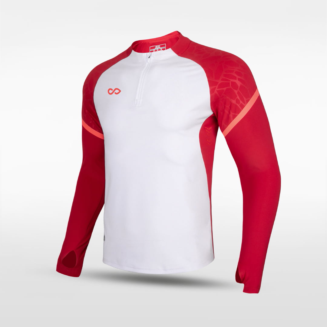 1/4 Half Zip Draken Gen 4- AT233AAAC3 white