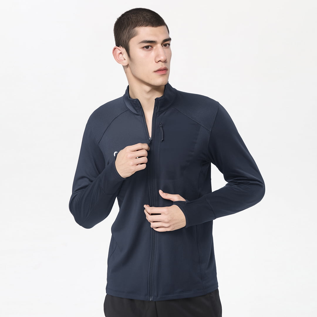 Stand Collar Training Jersey Primara - AT233AAVG3 navy