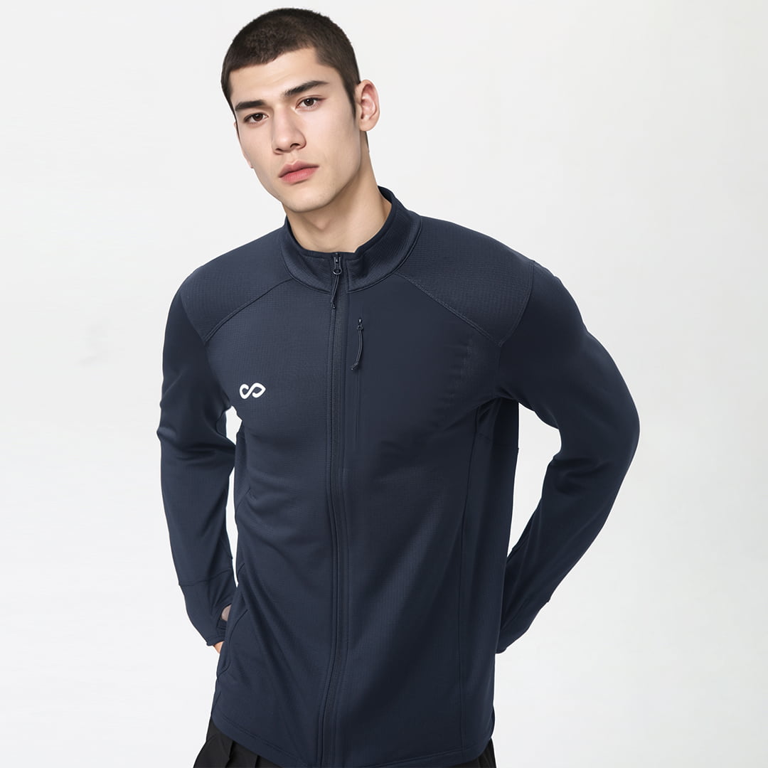Stand Collar Training Jersey Primara - AT233AAVG3 navy