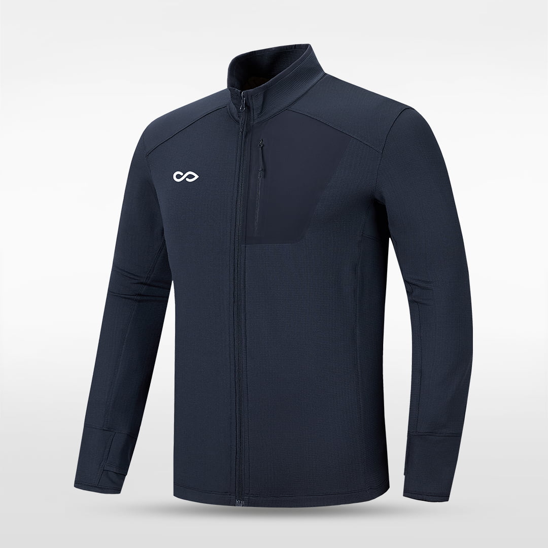 Stand Collar Training Jersey Primara - AT233AAVG3 navy