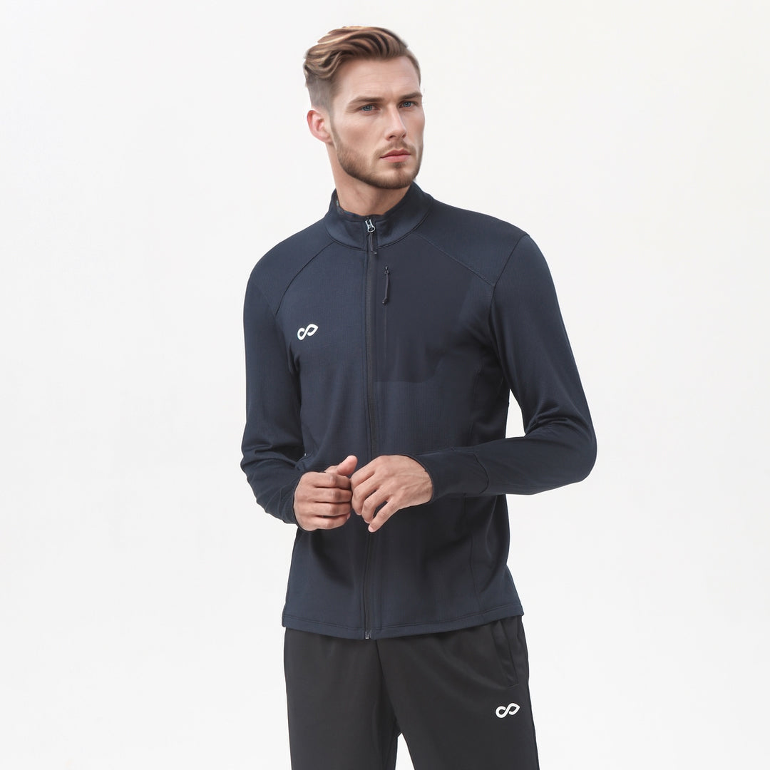 Stand Collar Training Jersey Primara - AT233AAVG3 navy