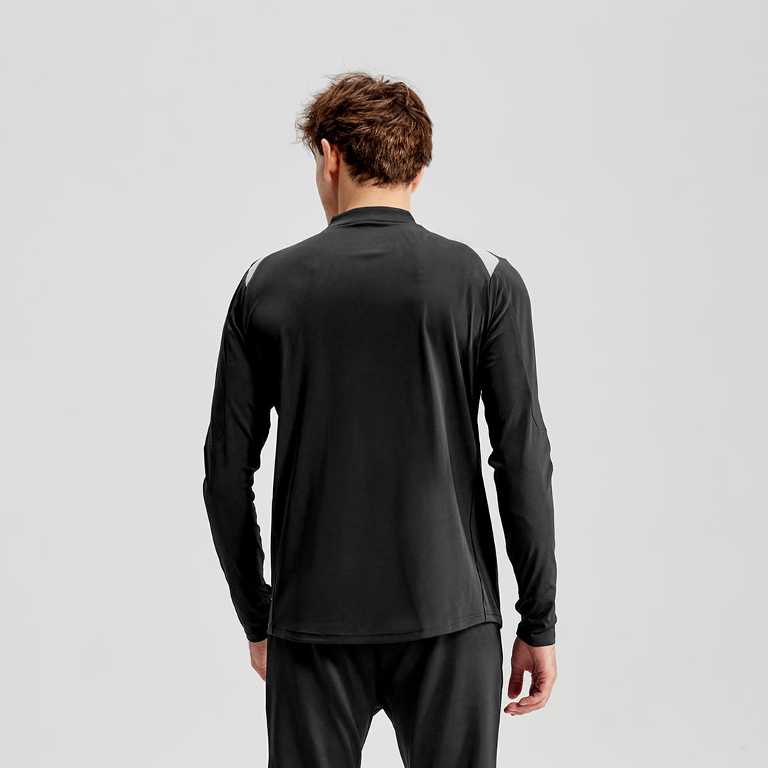 1/4 Half Zip Glaciurbara - AT233ATJF3 black