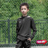 kid 1/4 Half Zip Puerara Gen 3 - AT233ATJF8 black