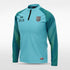 1/4 Half Zip Vanta Series Aurara - AT233XFA3 mediumspringgreen