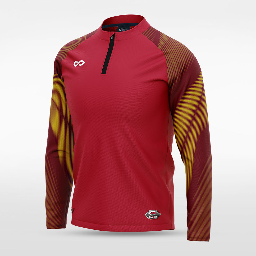 1/4 Half Zip Vanta Series Aurara - AT233XFA3 red