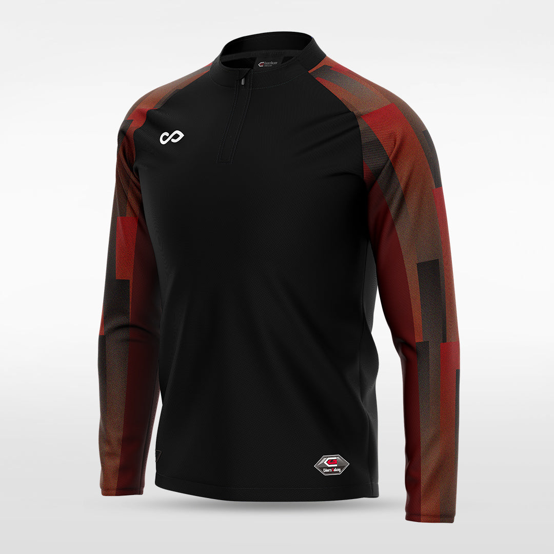 1/4 Half Zip Vanta Series Silvara - AT233XFB3 black