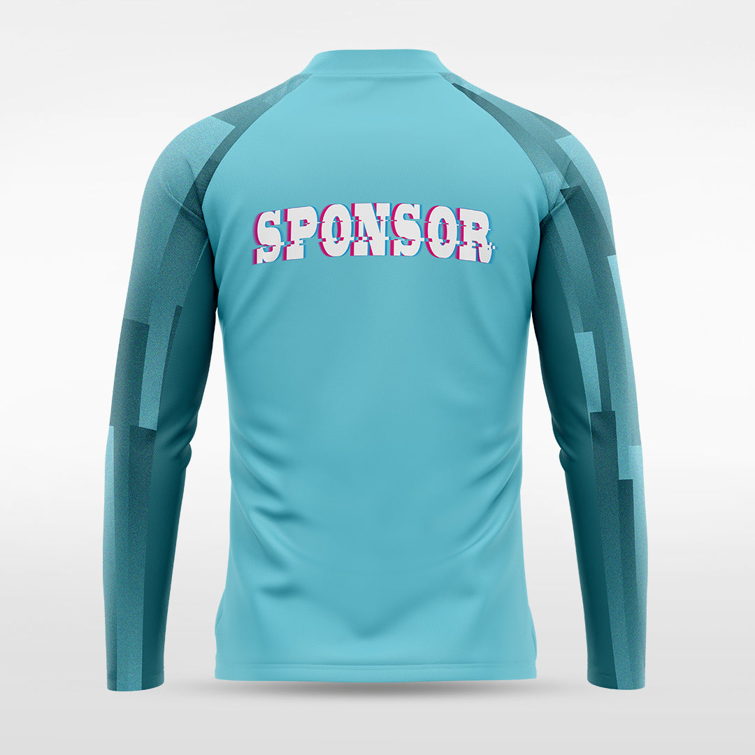 1/4 Half Zip Vanta Series Silvara - AT233XFB3 mediumspringgreen
