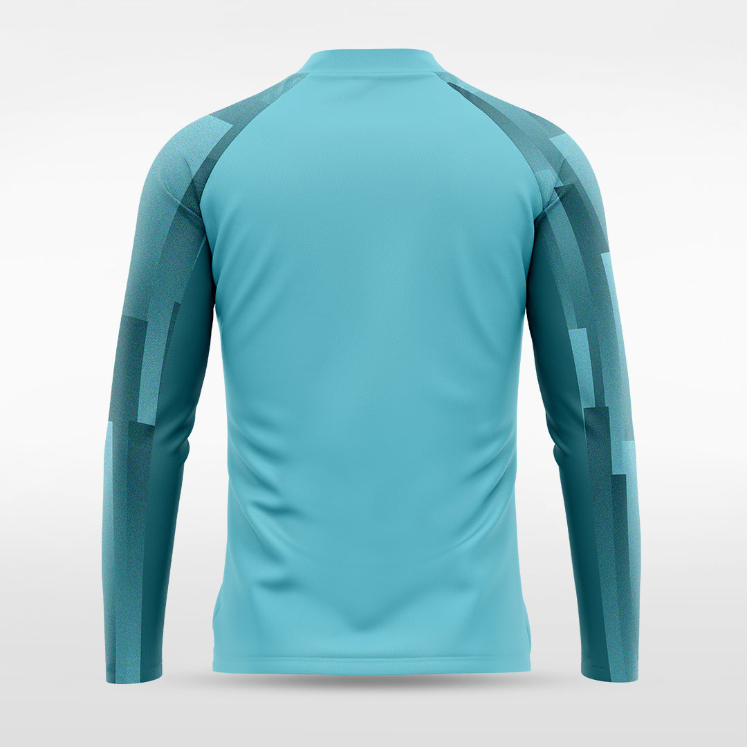 1/4 Half Zip Vanta Series Silvara - AT233XFB3 mediumspringgreen