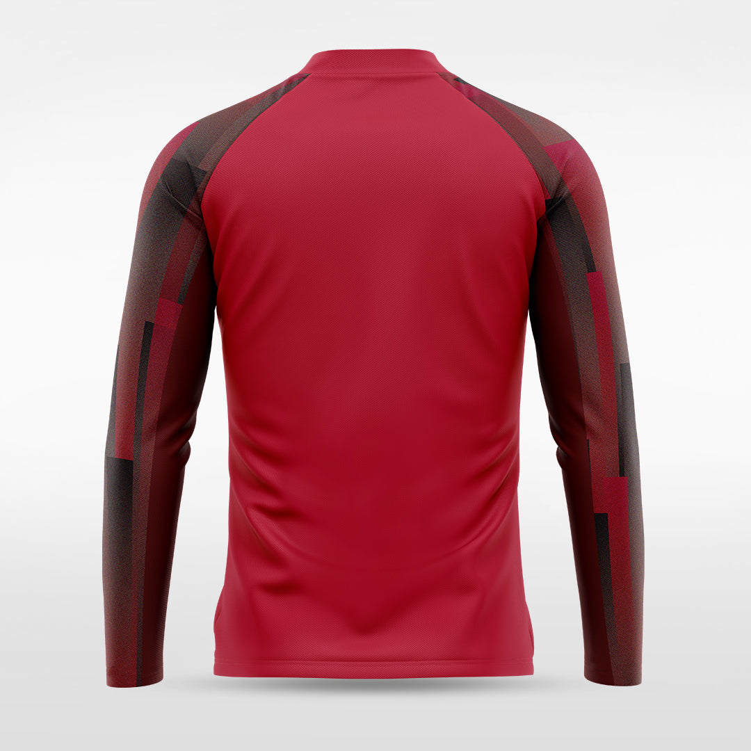 1/4 Half Zip Vanta Series Silvara - AT233XFB3 red