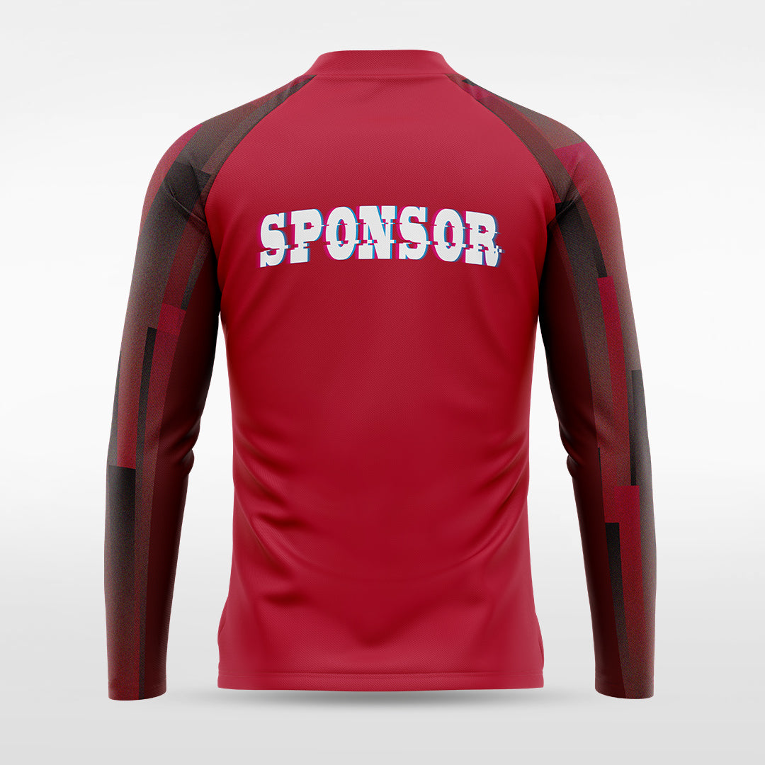 1/4 Half Zip Vanta Series Silvara - AT233XFB3 red
