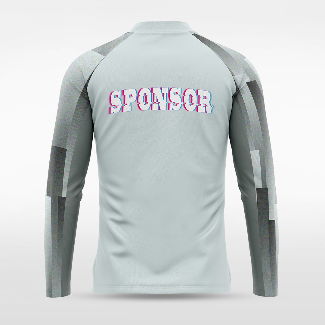 1/4 Half Zip Vanta Series Silvara - AT233XFB3 silver