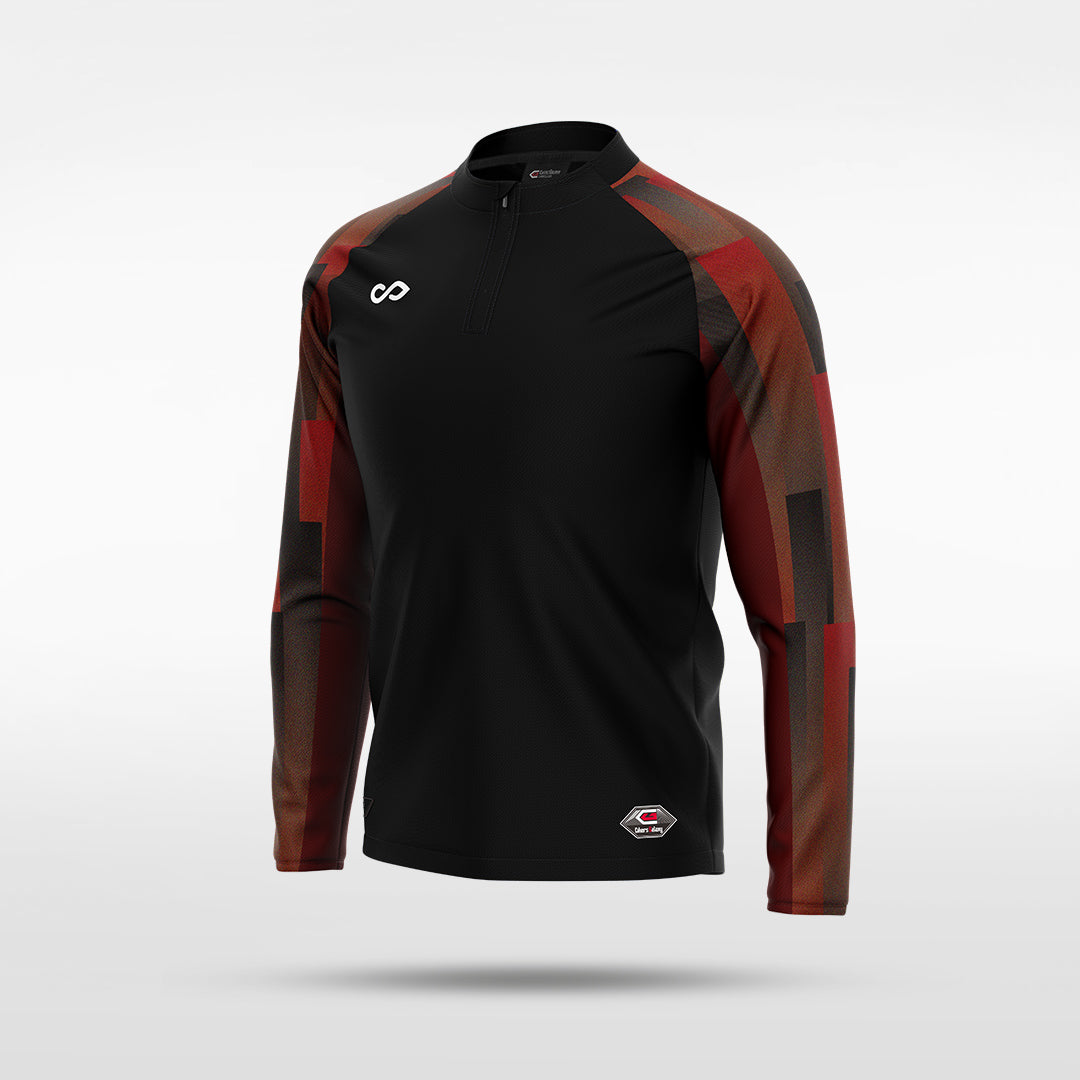 kid 1/4 Half Zip Vanta Series Silvara - AT233XFB8 black