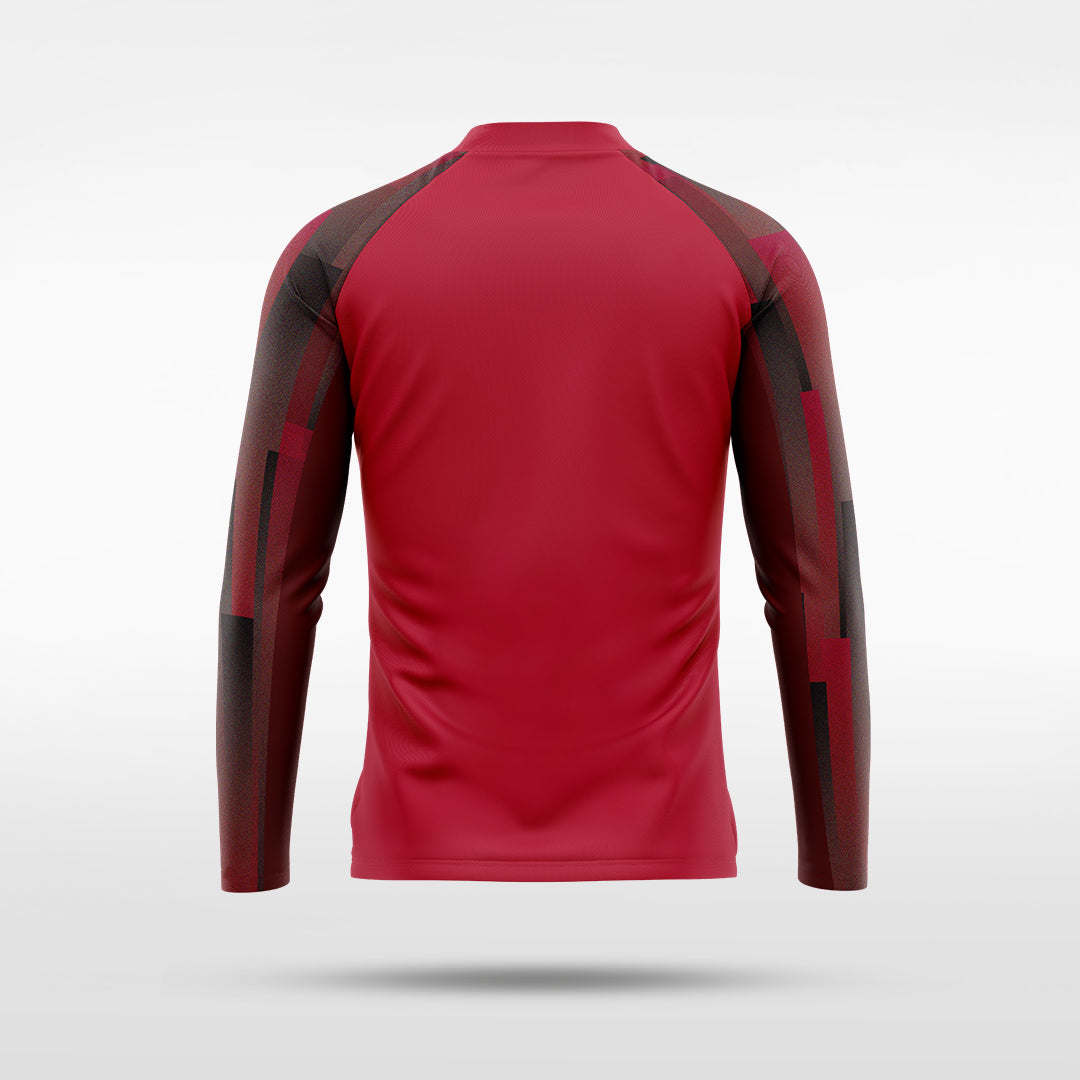 kid 1/4 Half Zip Vanta Series Silvara - AT233XFB8 red