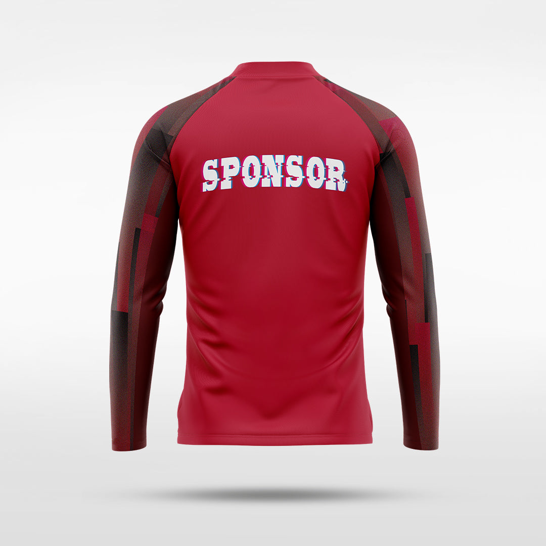 kid 1/4 Half Zip Vanta Series Silvara - AT233XFB8 red