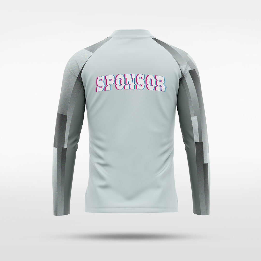 kid 1/4 Half Zip Vanta Series Silvara - AT233XFB8 silver