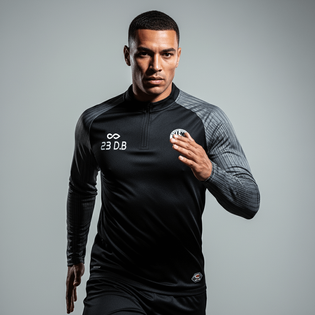 1/4 Half Zip Vanta Series Stellara - AT233XFC3 black